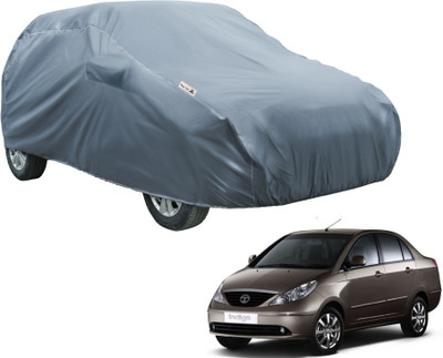 Fit Fly Car Cover For Tata Indigo eCS (With Mirror Pockets)(Grey)