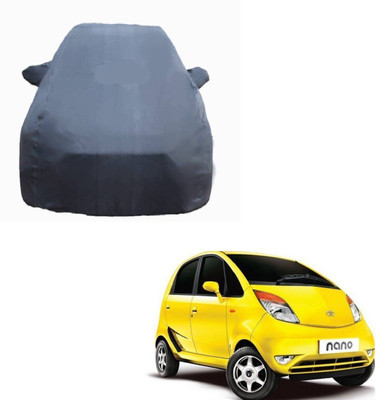 AUTO STAR Car Cover For Tata Nano Genx (With Mirror Pockets)(Grey)