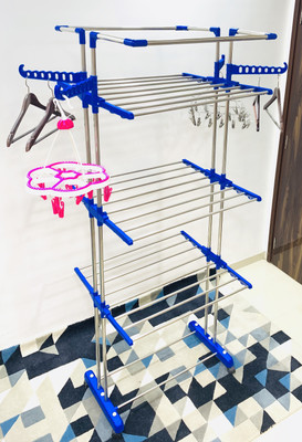 TNC Steel Floor Cloth Dryer Stand J005(3 Tier)