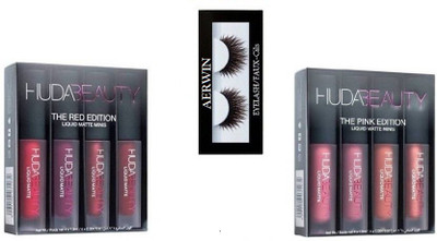 

Aerwin Eyelash And Red Edition And Pink Edition(Set of 3)