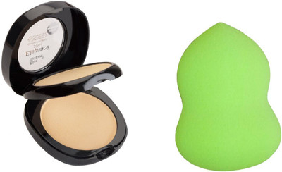 

Blue Heaven Elegance 2 IN 1 Compact Powder with beauty blender(Set of 2)