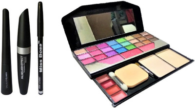 

Miss Boss 3 in One Eyeliner & eyebrow Pencil & Mascara, fashion makeup kit combo ,(Set of 4)