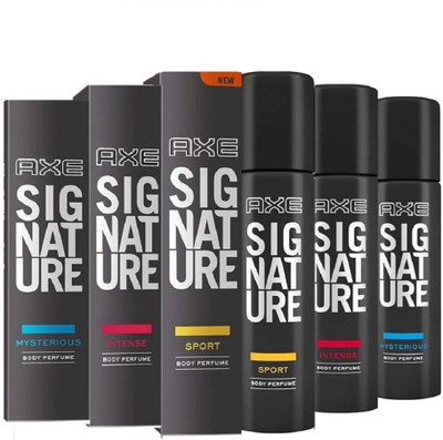 

AXE INTENSE BODY PERFUME 122 ML + MYSTERIOUS BODY PERFUME 122 ML+SPORT BODY PERFUME 122 ML Deodorant Spray Deodorant Spray - For Men & Women(366 ml, Pack of 3)