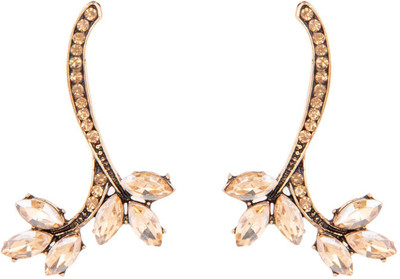Styylo Jewels Bollywood Diva Style Cubic Zirconia Alloy Drops & Danglers, Earring Set
