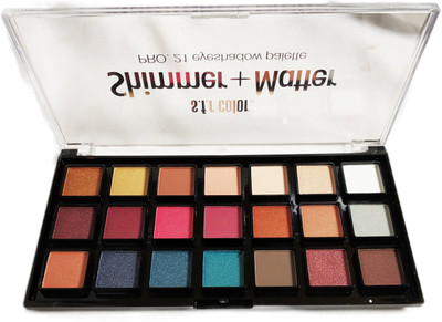 

s.f.r color Shimmer+Matter Pro.21 Eyeshadow Palette (Shad-01) 23.88 g(Multicolor)