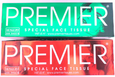 

Premier SPECIAL FACE TISSUE [ 100 PULLS PER PACK ] 200 SHEETS(Pack of 200)