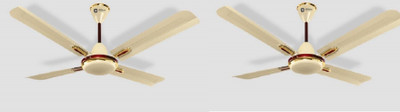 Compare Orient Electric Quadro 1200 Mm 4 Blade Ceiling Fan Orange Pack Of 2 Price In India Comparenow