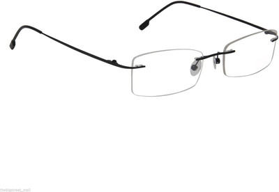 

Adiestore Rimless Rectangle Frame(50 mm
