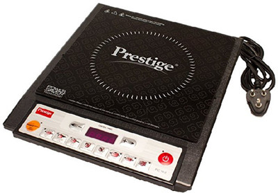 

Prestige PIC 14.0 1900-Watt Induction Cooktop with Push Button Induction Cooktop(Black, Push Button)