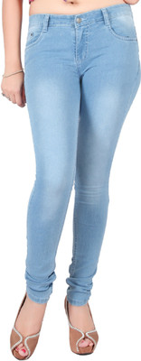 

Fck-3 Slim Women's Light Blue Jeans, Lightblue
