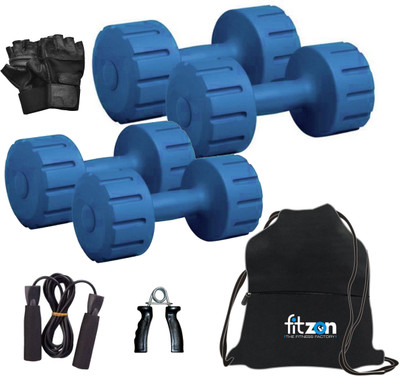 FITZON DM PVC 2KG + 3KG COMBO 167 Dumbbells Fixed Weight Dumbbell(5 kg)