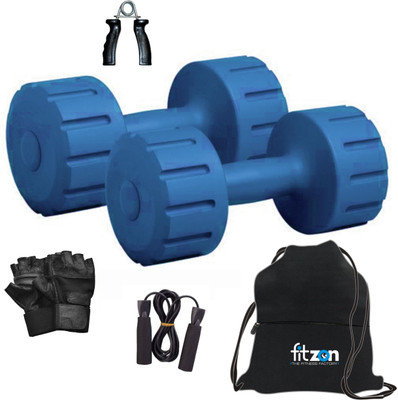 FITZON DM PVC 5KG COMBO 167 Dumbbells Fixed Weight Dumbbell(5 kg)
