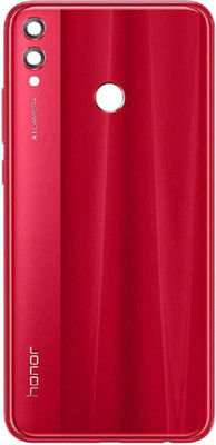 Plus Honor 8X Glass Back Panel(Red)