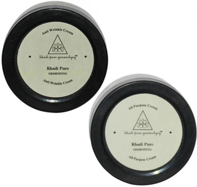 

Khadi Pure Herbal All Purpose Or Anti Wrinkle Cream Combo (100g) Pack 2(100 g)
