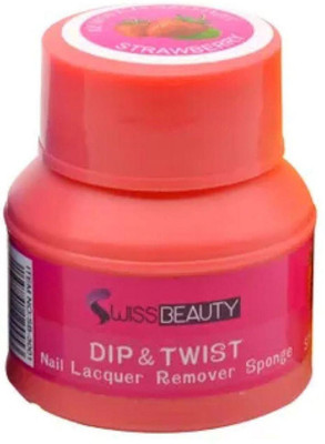 

Swiss Beauty Dip & Twist Nail Paint Remover Pot 30 ml(30 ml)