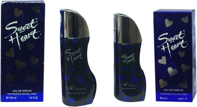

Sweet Heart BLUE (60 ML & 100 ML) (PACK OF 2) Eau de Parfum - 160 ml(For Women)
