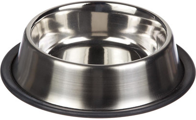 

dogsbuzz (large 1600 ml ) round Steel Pet Bowl(1600 ml Steel)