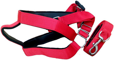 

Pethops Dog Harness & Leash(, Red