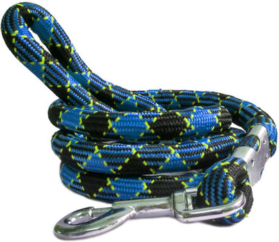 

VRCT 18mm Extra Strong & High Quality Dog Rope/Leash Rope Leash 150 cm Dog Cord Leash(Blue, Black)