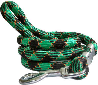 

VRCT 18mm Extra Strong & High Quality Dog Rope/Leash Rope Leash 150 cm Dog Cord Leash(Green, Black)