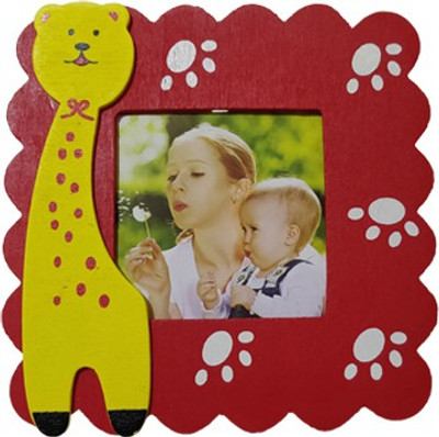 

kubergift Photo frame red and yellow for kid 6 inch Kid(128 MB, Red & Yellow)