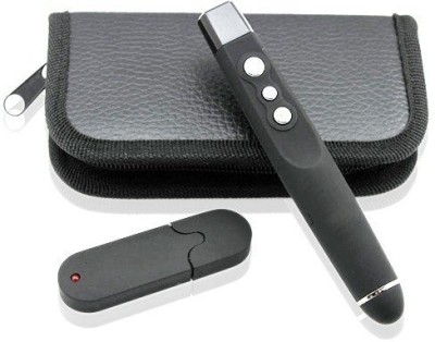 Ever Forever USB Wireless RF Remote Control Player & 1mw Laser Pointer 1000 PP Presenter(Black)