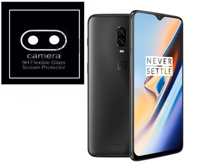 MobileZon Back Camera Lens Glass Protector for OnePlus 6T Flexible Glass Guard(Pack of: 1)