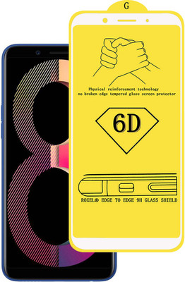CRodible Edge To Edge Tempered Glass for Oppo A83(Pack of 1)