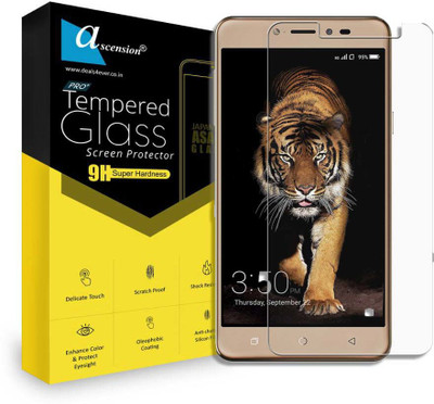 Ascension Tempered Glass Guard for Gionee A1 lite(Pack of 1)