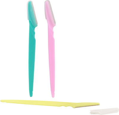 

Ear Lobe & Accessories Eye brow Razor 3Pcs(Pack of 3)