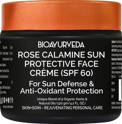 

BIOAYURVEDA Rose Calamine Sun Protective Face Cream 120 g - SPF 60(120 g)