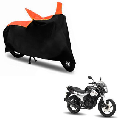 InayaAutoMotive Two Wheeler Cover for Hero(HF Dawn, Black, Orange)