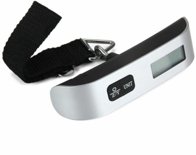 

Mopslik 50 kg Digital Luggage and Kitchen Weighing Scale with Battery (Silver) … Weighing Scale(Silver)