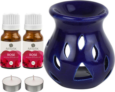 Aatiutik Rose Diffuser Set AT-2TL_BLUETDIF_2RS(5 x 4 ml)