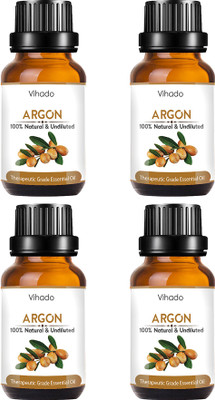 

VIHADO Argan Oil (Hair Styling, Shiny Hair) Hair Oil (10 ml) (Pack of 4) Hair Oil(10 ml)