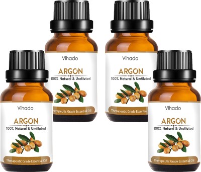 

VIHADO 100% pure and natural Argan Hair Growth Oil (10 ml) (Pack of 4) Hair Oil(10 ml)