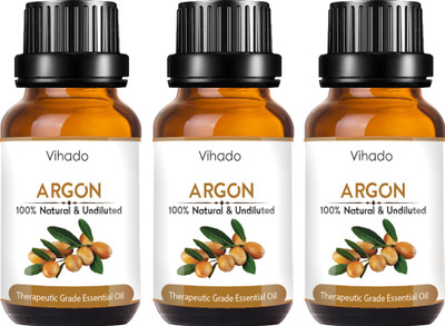 

VIHADO 100% pure and natural Argan Hair Growth Oil (10 ml) (Pack of 3) Hair Oil(10 ml)