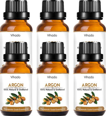 

VIHADO Argan Oil (Hair Styling, Shiny Hair) Hair Oil (10 ml) (Pack of 6) Hair Oil(10 ml)