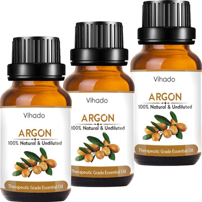 

VIHADO Argan Oil- 100 % Pure and Natural (10 ml) (Pack of 3) Hair Oil(10 ml)