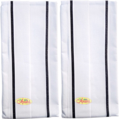 SHRI ANAND Cotton 200 GSM Bath Gamcha Set(Pack of 2)