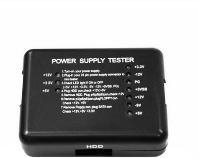 Ever Forever 20/24 Pin PC ITX ATX BTX SATA Computer Power Supply Tester Digital Battery Tester Digital Battery Tester