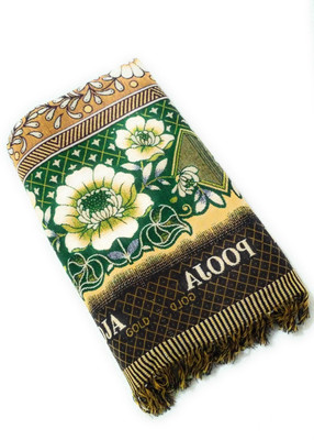 Cotton colors Motifs Double Top Sheet for  Mild Winter(Cotton, Multicolor33)