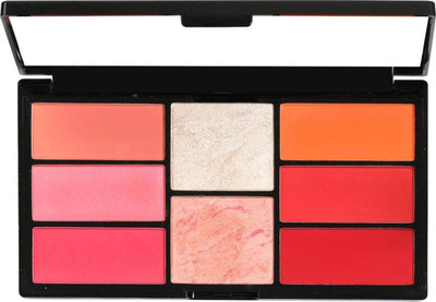 

RTB Pro Blusher and Highlighter Palette 8 Shades 01(MULTICOLOR)
