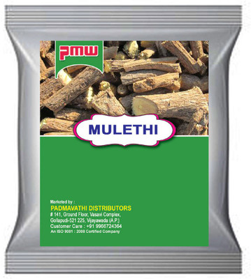 

PMW Mulethi Licorice Athimaduram Yasthimadhu Sweet Stick Root Powder -100g(100 g)