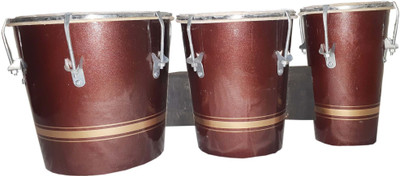 GT manufacturers Bongobrown2844 Wooden Bongo(16 cm, 10 cm)