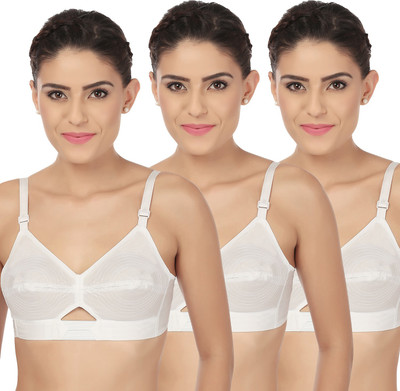 RUPA SOFTLINE Karuna_DH_PO3 Women Full Coverage Lightly Padded Bra(White)