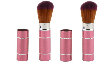 

ADJD ULTRA SMOOTH & SOFT BRISTLES PROFESSIONAL USE LOOSE FACE POWDER BRUSH(Pack of 2)