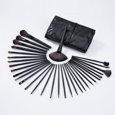 

Baoiishi 32 Premium Cosmetic Makeup Brush Set with Leather Pouch(Pack of 32)