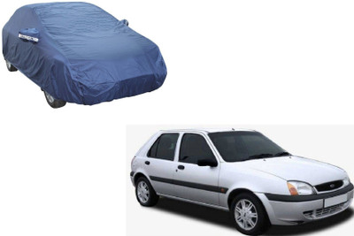 AUTO STAR Car Cover For Fiat Grande Punto (With Mirror Pockets)(Blue)