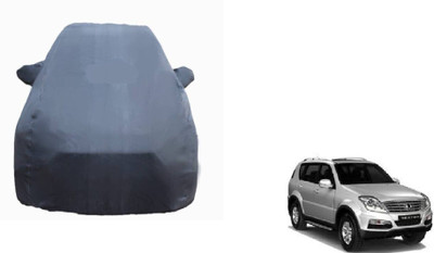 ALLVIN Car Cover For Mahindra Rexton (With Mirror Pockets)(Grey)